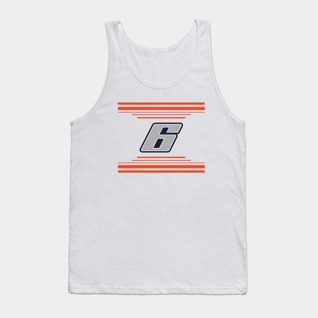 Brad Keselowski #6 2024 NASCAR Design Tank Top by AR Designs 